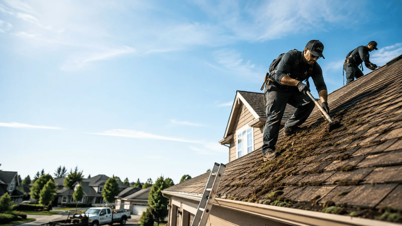 Roof Moss Removal in Ringoes, NJ near me